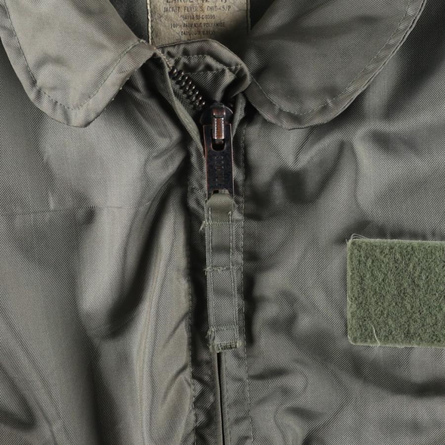 古着 90年代 米軍実品 CWU-45/P ミリタリー フライトジャケット USA製 LARGE(42-44) メンズL相当 ヴィンテージ/evb032852 古着 90年代 米軍実品 CWU-45/P ミリタリー フライトジャケット USA製