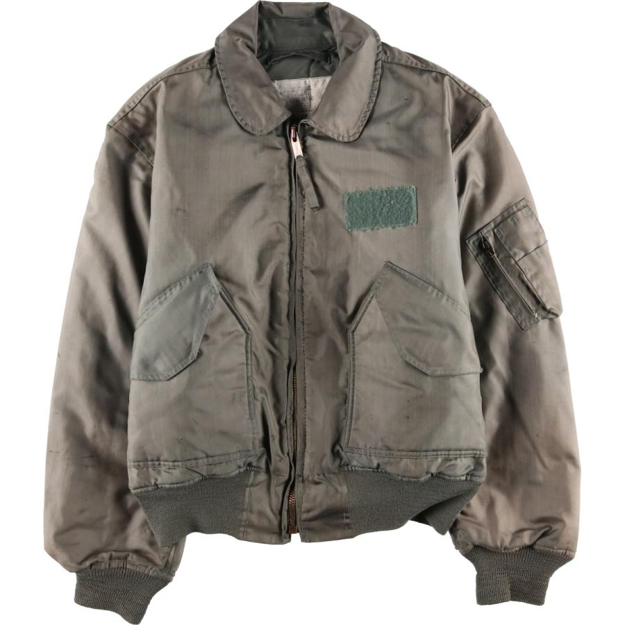 古着 米軍実品 CWU-45/P ミリタリー フライトジャケット USA製 メンズL