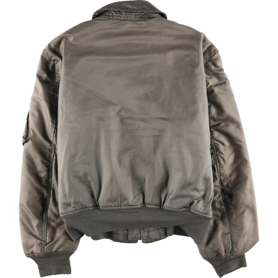 古着 米軍実品 CWU-45/P ミリタリー フライトジャケット USA製 メンズL