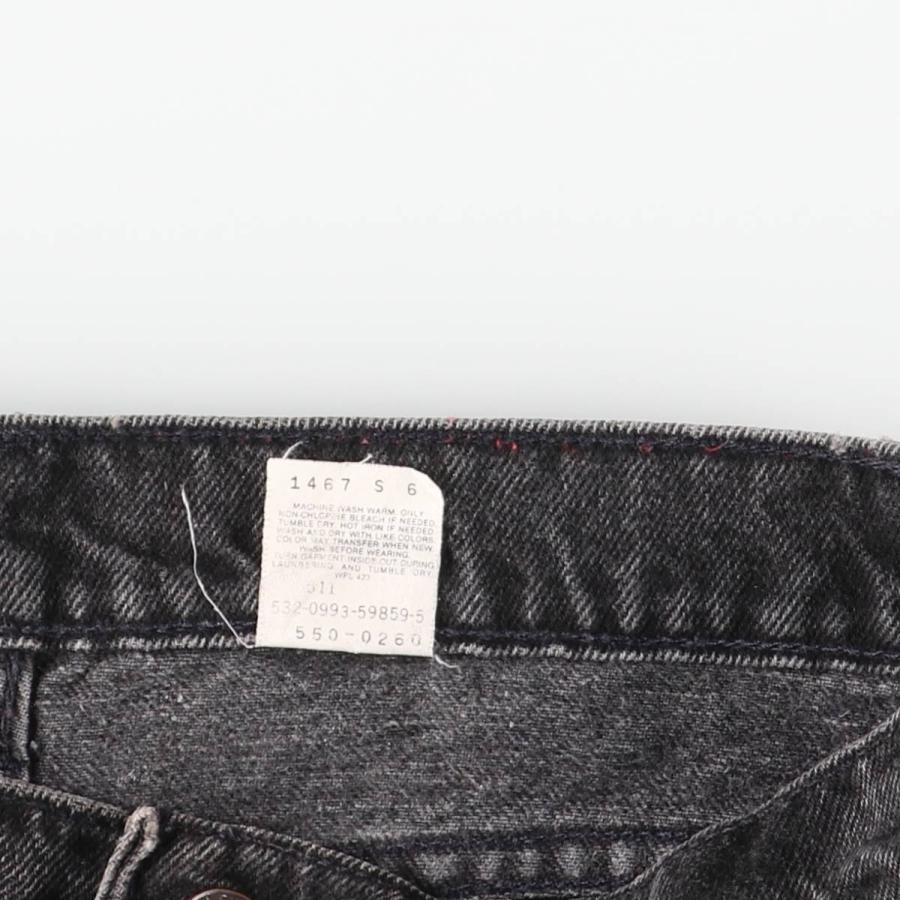 Levi's（リーバイス） 古着 90年代 Levi's 550-0260 ブラックデニム