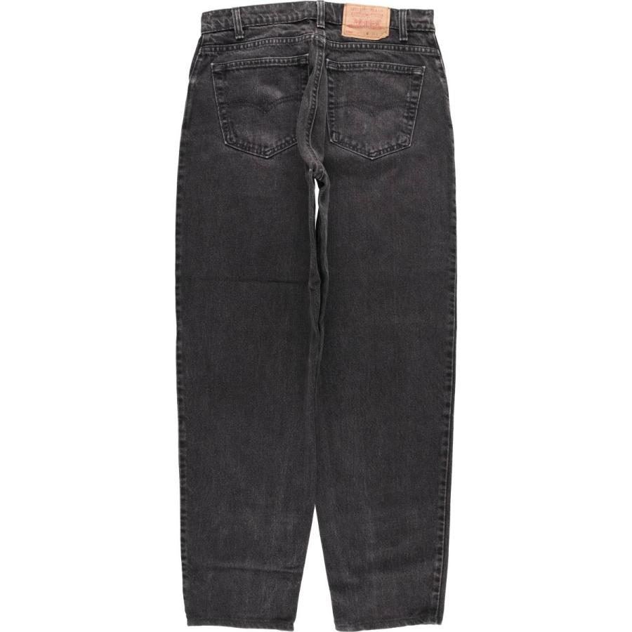 古着 リーバイス Levi's 560 LOOSE FIT TAPERED LEG ブラックデニム テーパードデニムパンツ メンズw32相当/evb032893 Levi's（リーバイス） 古着 Levi's 560 LOOSE FIT TAPERED LEG