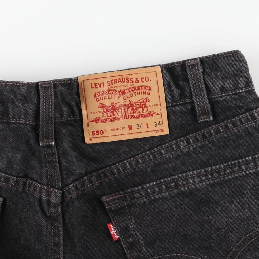 Levi's（リーバイス） 古着 90年代 Levi's 550-0260 ブラックデニム