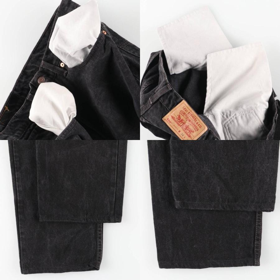 Levi's（リーバイス） 古着 90年代 Levi's 550-0260 ブラックデニム