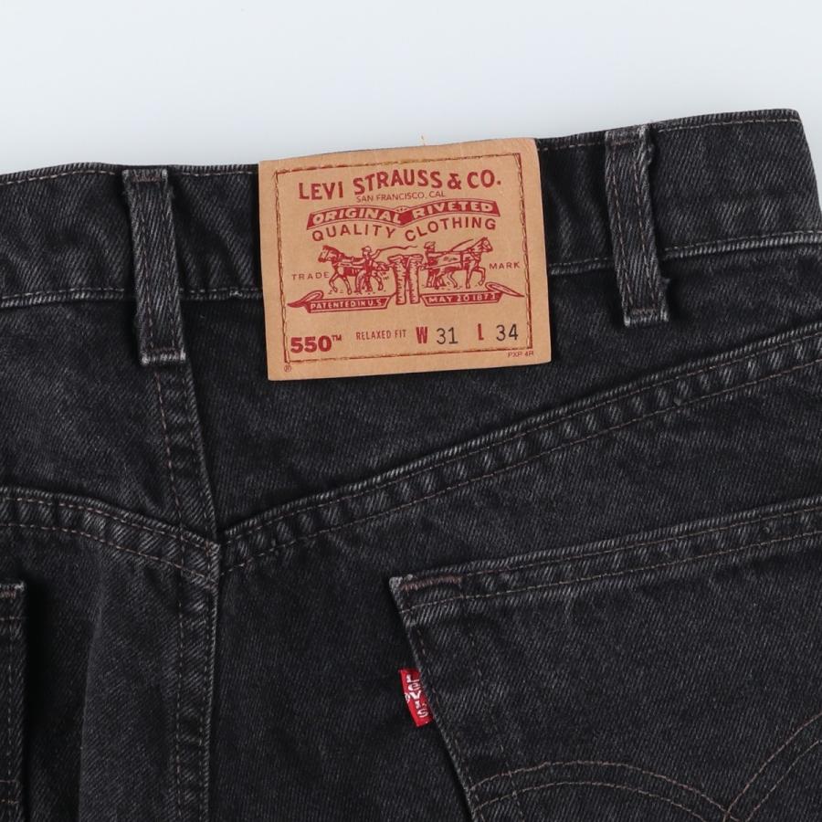 Levi's（リーバイス） 古着 90年代 Levi's 550-0260 ブラックデニム