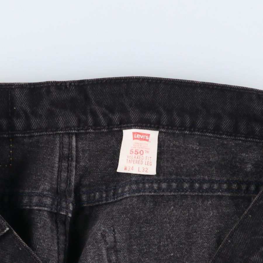 Levi's（リーバイス） 古着 90年代 Levi's 550-4159 ブラックデニム