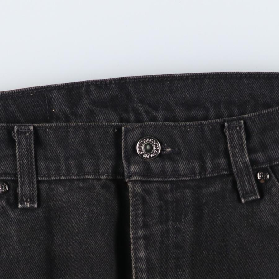 古着 90年代 リーバイス Levi's 550-4159 ブラックデニム テーパードデニムパンツ USA製 メンズw34相当 ヴィンテージ/evb032965 Levi's（リーバイス） 古着 90年代 Levi's 550-4159 ブラックデニム