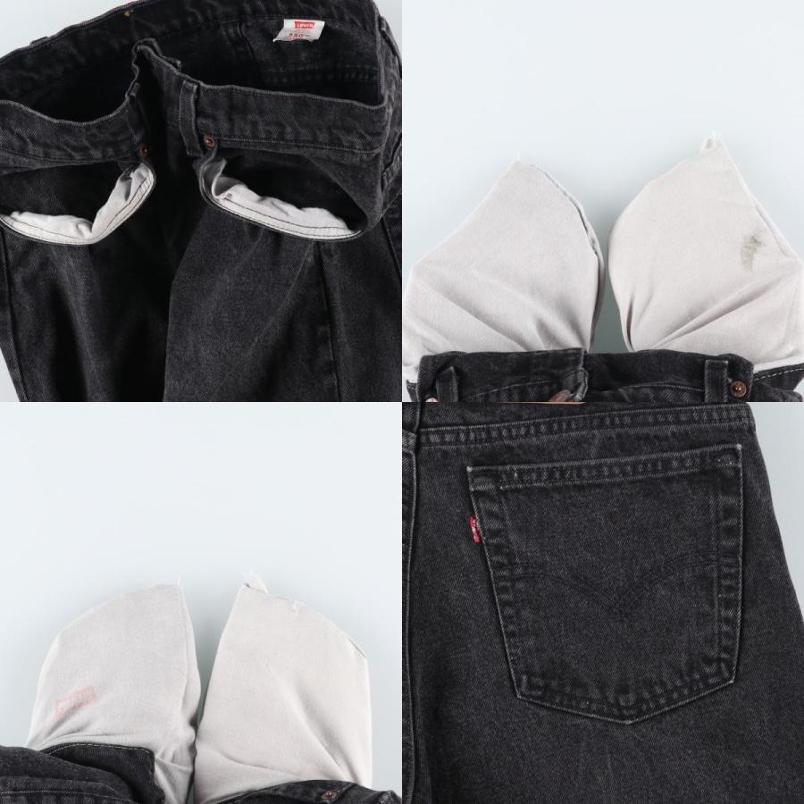 Levi's（リーバイス） 古着 90年代 Levi's 550-0260 ブラックデニム