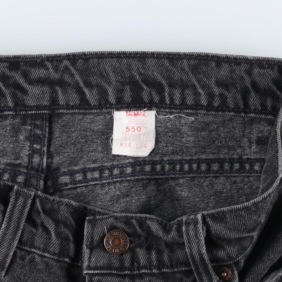 Levi's（リーバイス） 古着 90年代 Levi's 550-0260 ブラックデニム
