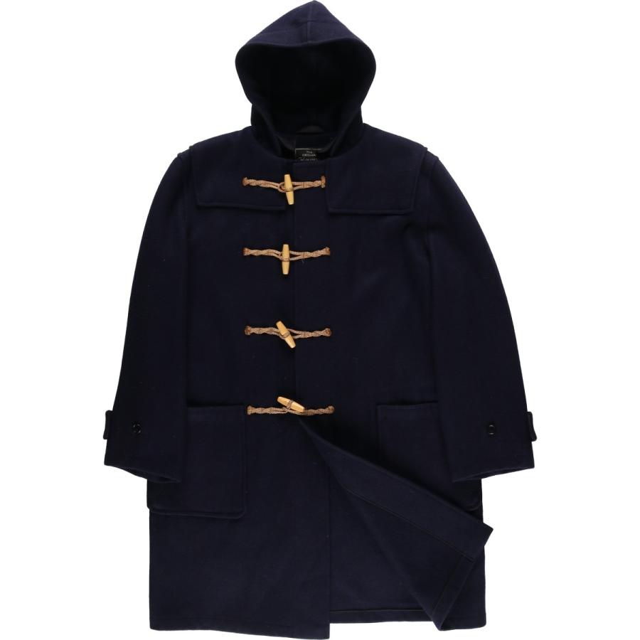 英国製 グローバーオール ダッフルコート L グレー ロング丈 90s 古着