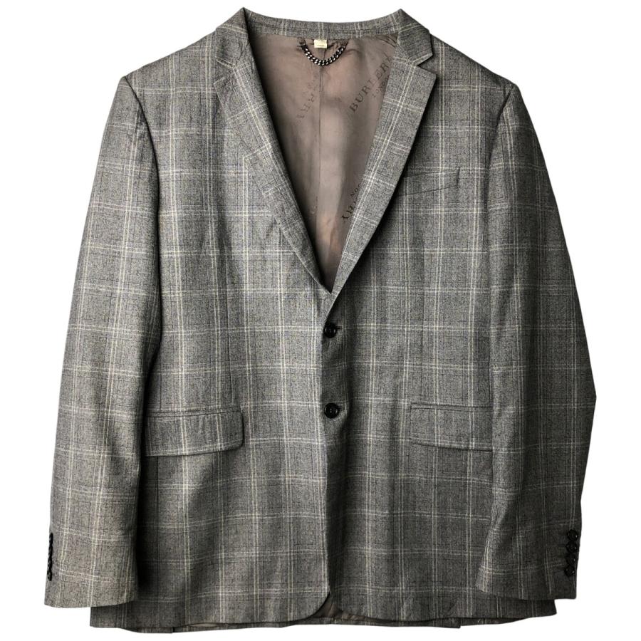 超美品 BURBERRY LONDON テーラードジャケット ウール ブルゾン BURBERRY（バーバリー） 古着 Burberry's BURBERRY LONDON チェック柄