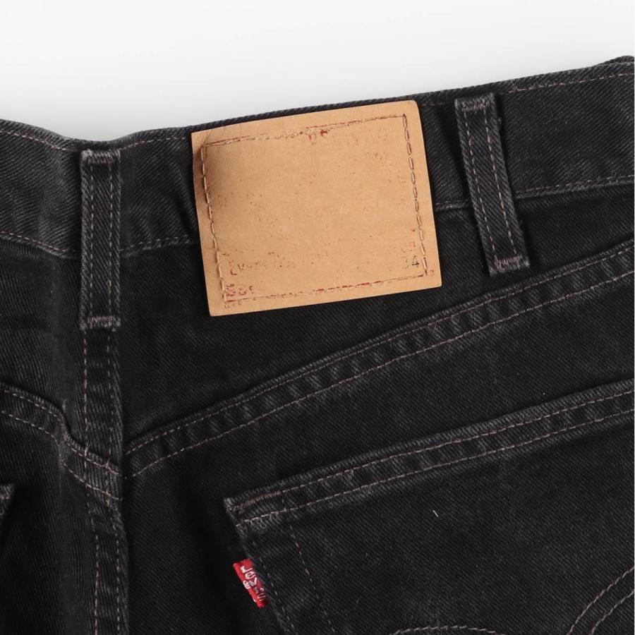 Levi's（リーバイス） 古着 Levi's 550 RELAXED FIT ブラックデニム
