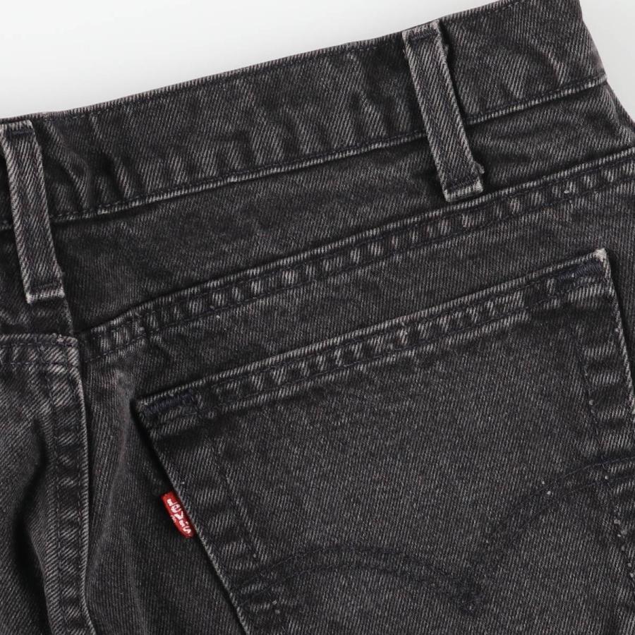 古着 90年代 リーバイス Levi's 550-0260 ブラックデニム テーパードデニムパンツ USA製 メンズw34相当 ヴィンテージ/evb033102 Levi's（リーバイス） 古着 90年代 Levi's 550-0260 ブラックデニム