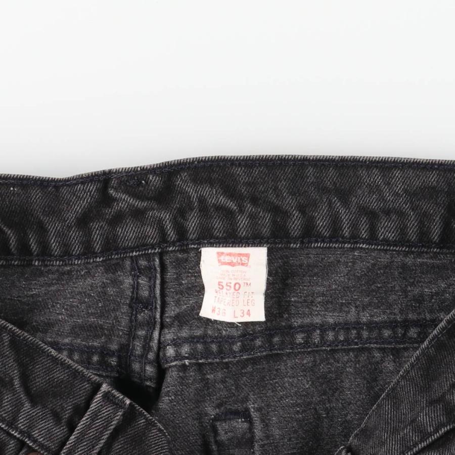 Levi's（リーバイス） 古着 90年代 Levi's 550-0260 ブラックデニム