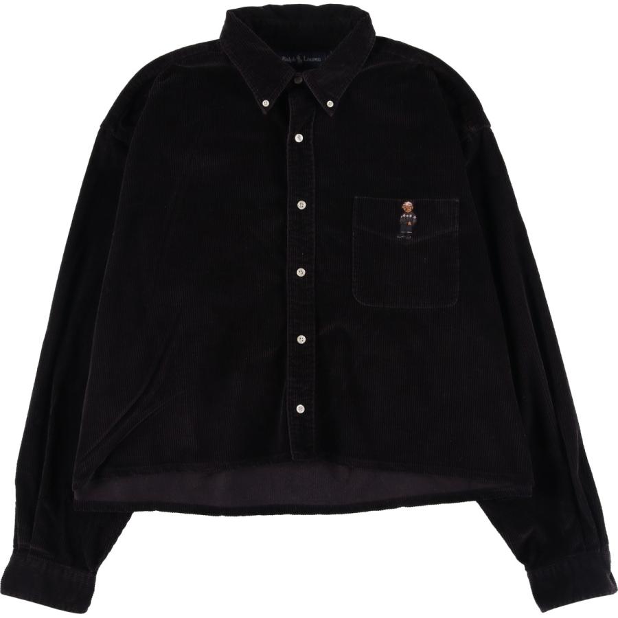 古着 ラルフローレン Ralph Lauren BLAIRE ポロベア 長袖 ボタンダウン