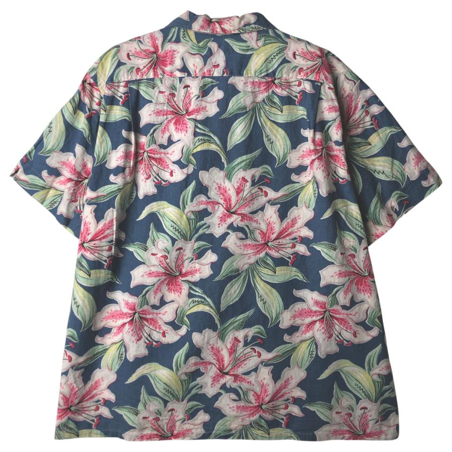 (ハイビスカス良品) ラルフローレン 古着 ラルフローレン POLO RALPH LAUREN ハイビスカス柄 オープン