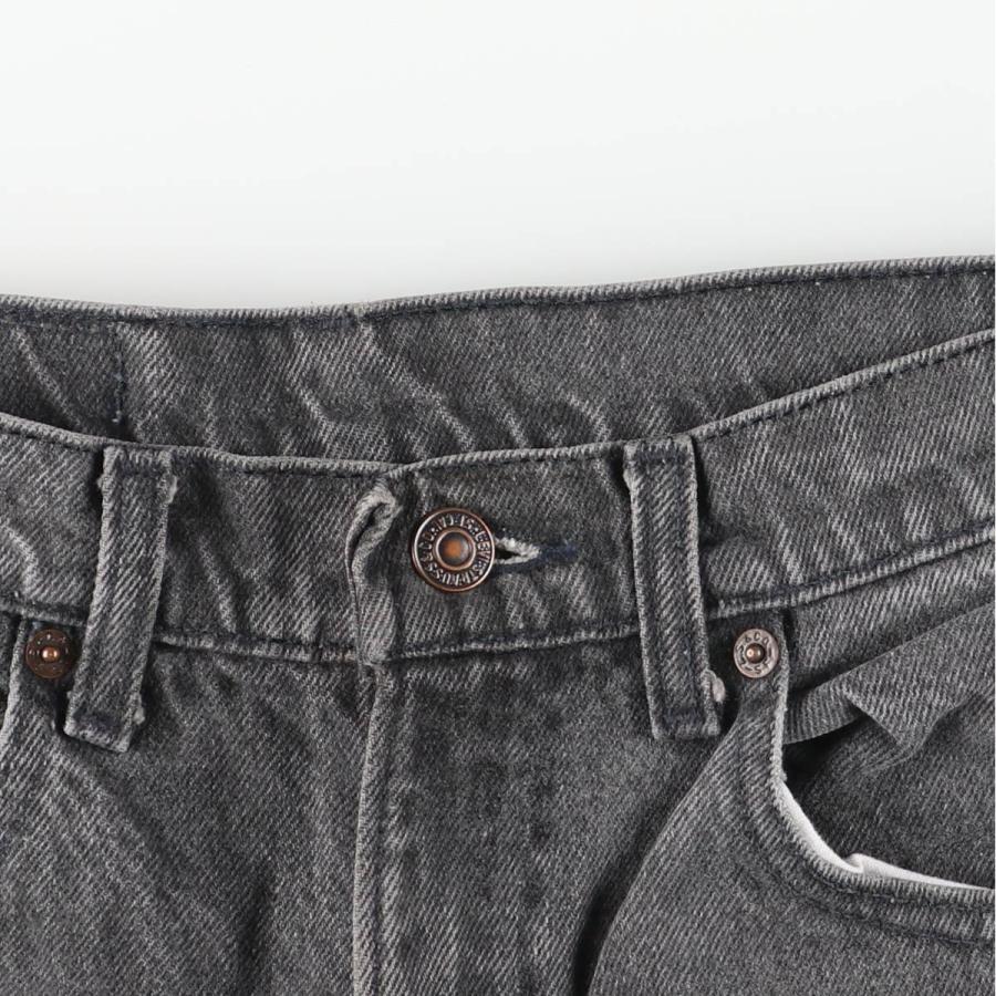 古着 90年代 リーバイス Levi's 550-0260 ブラックデニム テーパードデニムパンツ USA製 メンズw30相当 ヴィンテージ/evb033158 Levi's（リーバイス） 古着 90年代 Levi's 550-0260 ブラックデニム