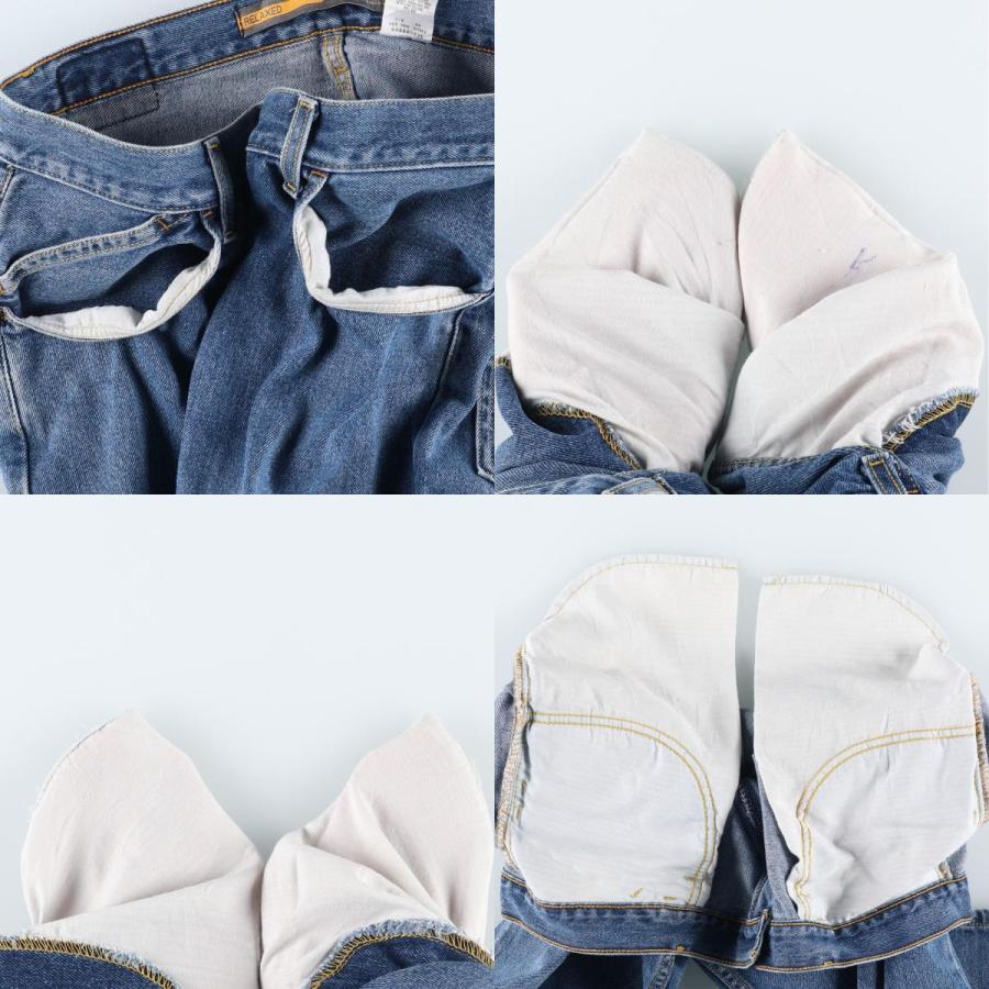 古着 00年代 リーバイス Levi's SILVER TAB シルバータブ RELAXED ストレートデニムパンツ メンズw35相当/evb033192 Levi's（リーバイス） 古着 00年代 Levi's SILVER TAB シルバータブ