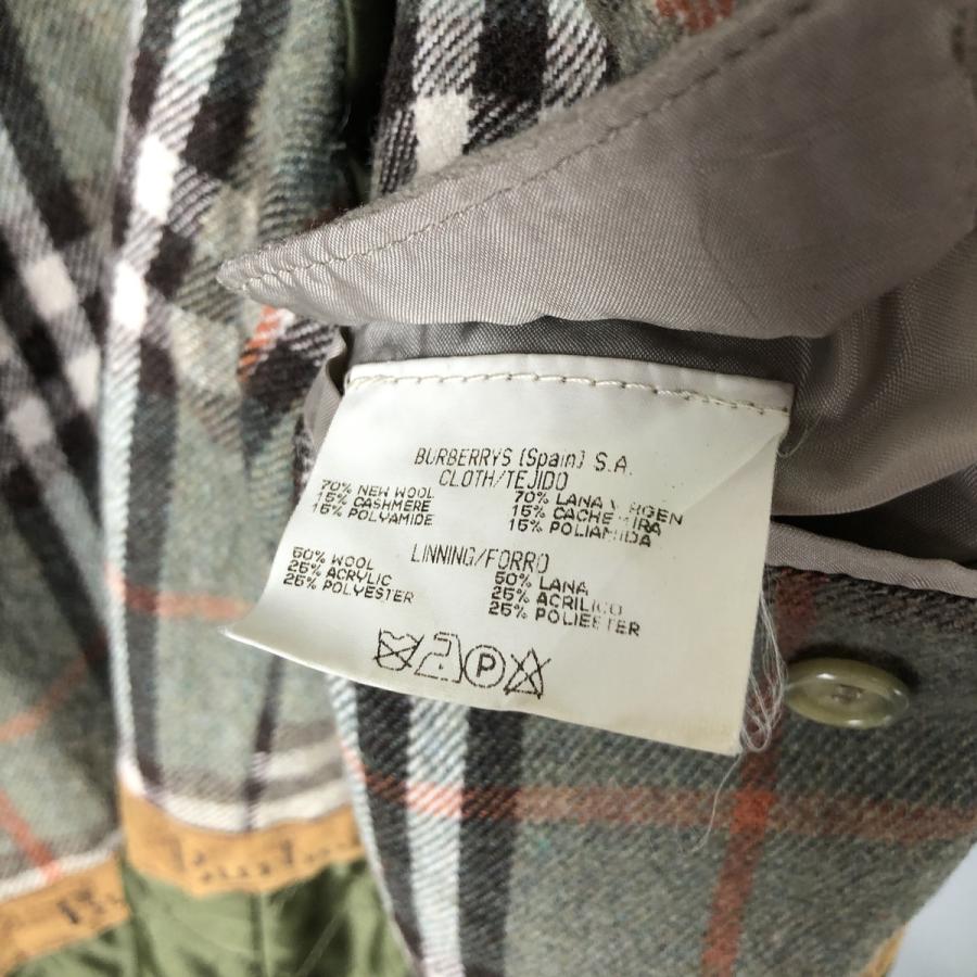 Vintage バーバリー Burberrys ウール カシミヤ混　XL BURBERRY（バーバリー） 古着 Burberry's カシミア混 ウールジャケット