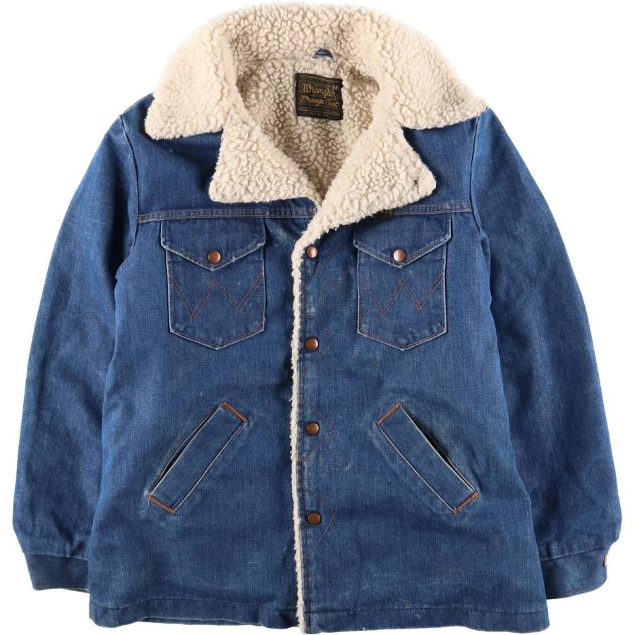 Wrangler（ラングラー） 古着 70~80年代 黒タグ デニムボアランチ
