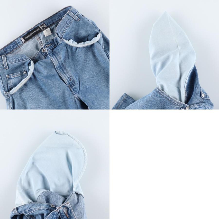 古着 90年代 リーバイス Levi's SILVER TAB シルバータブ STRAIGHT+LOOSE ストレートルーズ ストレートデニムパンツ メンズw37相当 ヴィンテージ/evb033327 Levi's（リーバイス） 古着 90年代 シルバータブ STRAIGHT+LOOSE