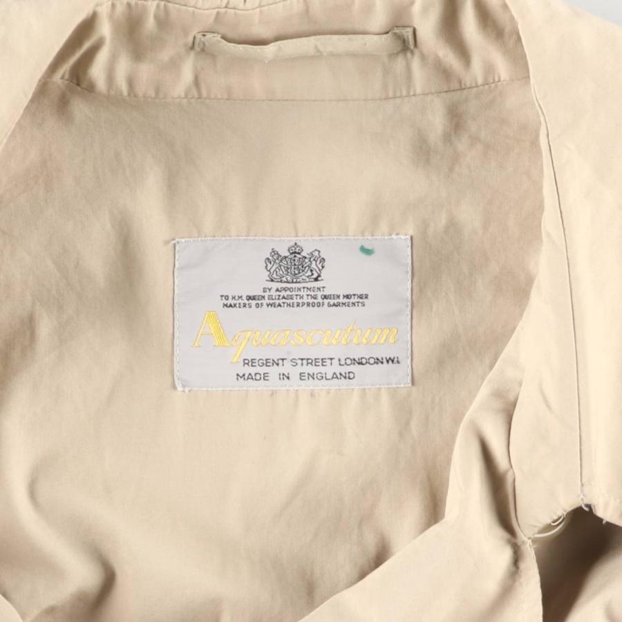 Aquascutum（アクアスキュータム） 古着 トレンチコート 英国製 メンズ