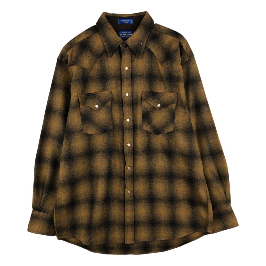 PENDLETON（ペンドルトン） 古着 オンブレチェック ウールウエスタン