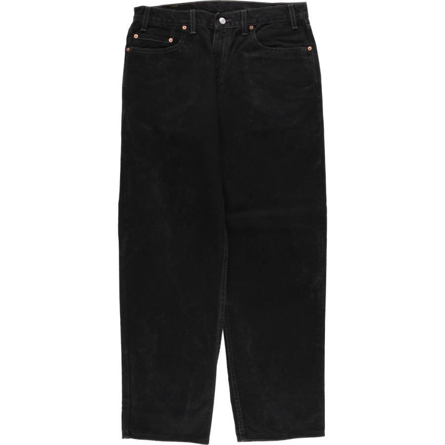 Levi's（リーバイス） 古着 00年代 Levi's 550 RELAXED FIT ブラック