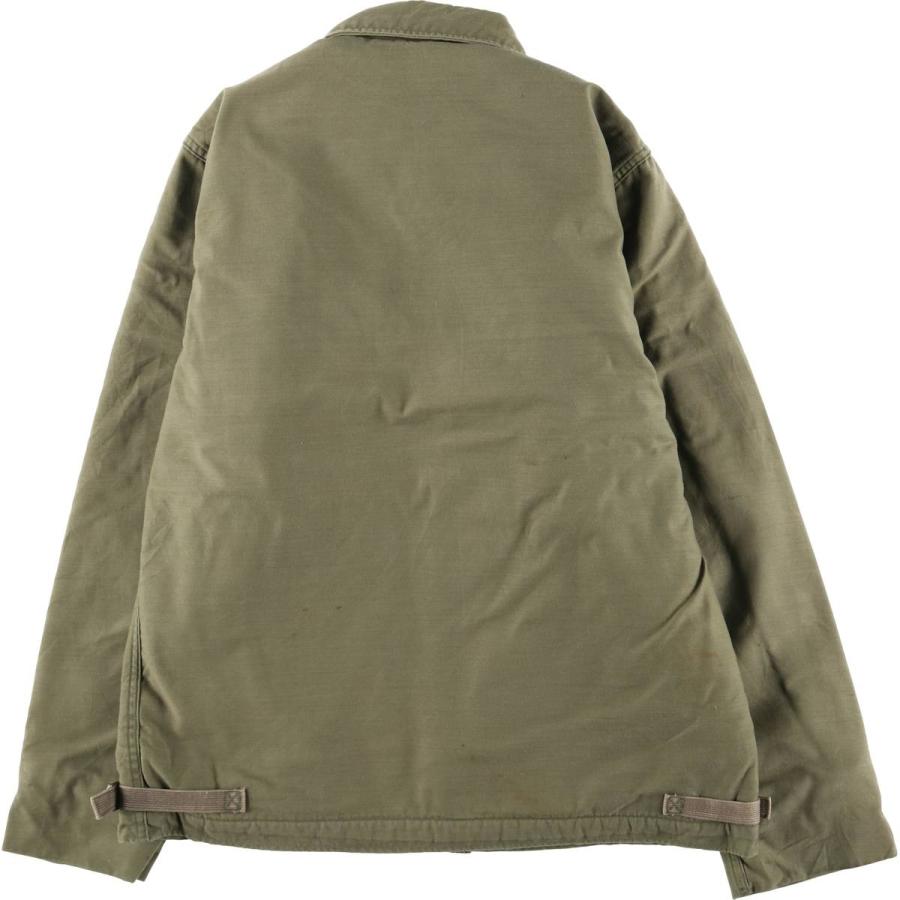 古着 80年代 米軍実品 A-2 ミリタリー デッキジャケット USA製 メンズM相当 ヴィンテージ/evb033401 古着 80年代 米軍実品 A-2 ミリタリー デッキジャケット USA製 メンズM