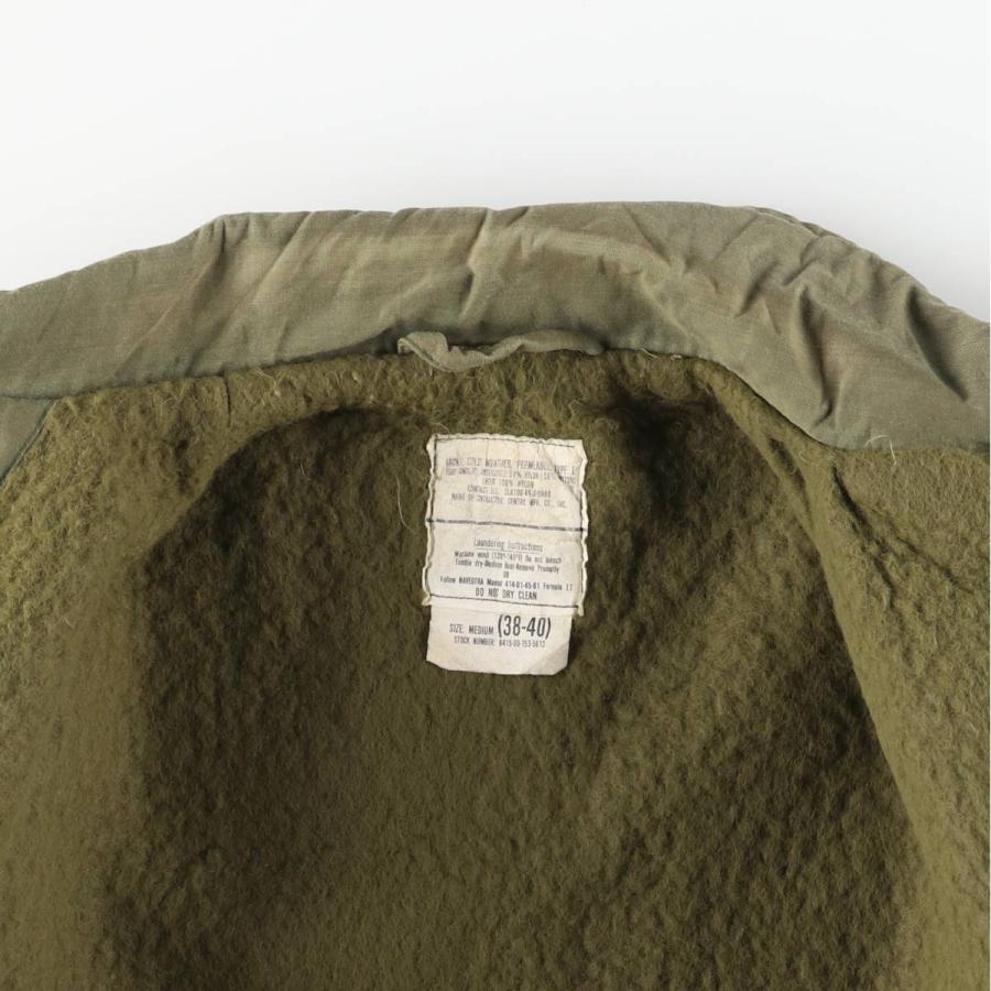 古着 80年代 米軍実品 A-2 ミリタリー デッキジャケット USA製 メンズM