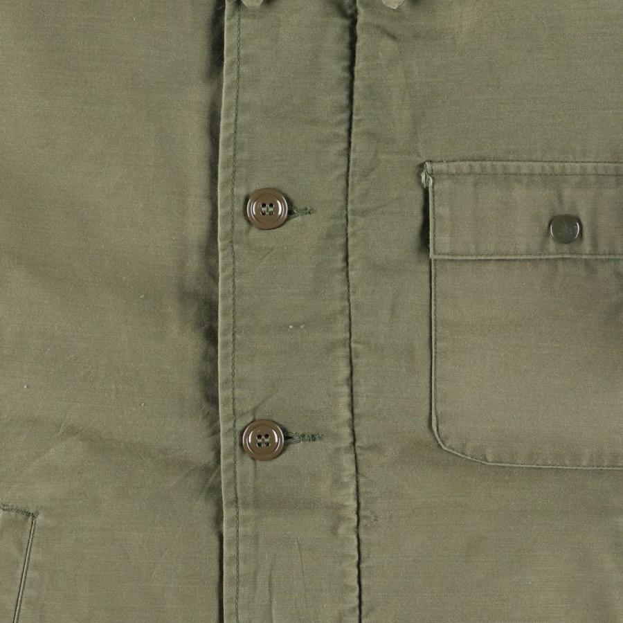 古着 80年代 米軍実品 A-2 ミリタリー デッキジャケット USA製 メンズM