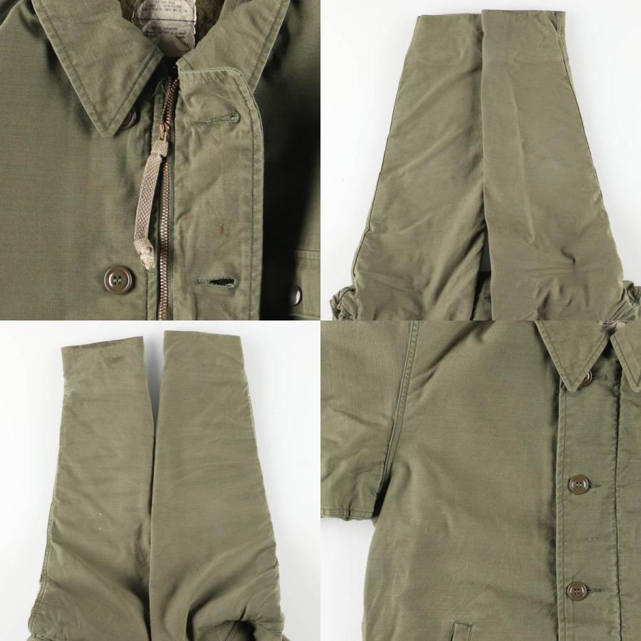 古着 80年代 米軍実品 A-2 ミリタリー デッキジャケット USA製 メンズM相当 ヴィンテージ/evb033401 古着 80年代 米軍実品 A-2 ミリタリー デッキジャケット USA製 メンズM