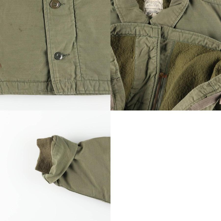 古着 80年代 米軍実品 A-2 ミリタリー デッキジャケット USA製 メンズM
