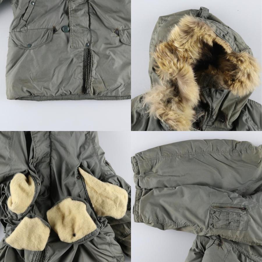 古着 60年代 米軍実品 N-3B ミリタリー フライトジャケット USA製 LARGE メンズL相当 ヴィンテージ/evb033490 古着 60年代 米軍実品 N-3B ミリタリー フライトジャケット USA製