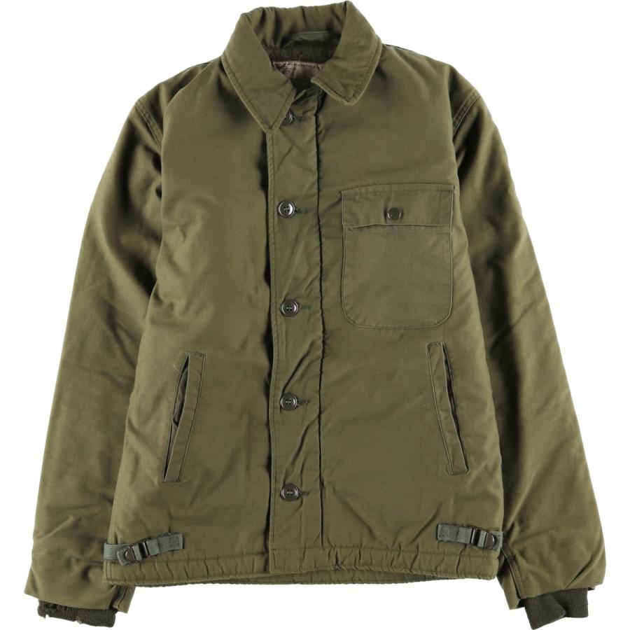 古着 70年代 米軍 A-2 デッキジャケット ミリタリー デッキジャケット メンズS相当 ヴィンテージ/evb033492 古着 70年代 米軍 A-2 デッキジャケット ミリタリー メンズS相当
