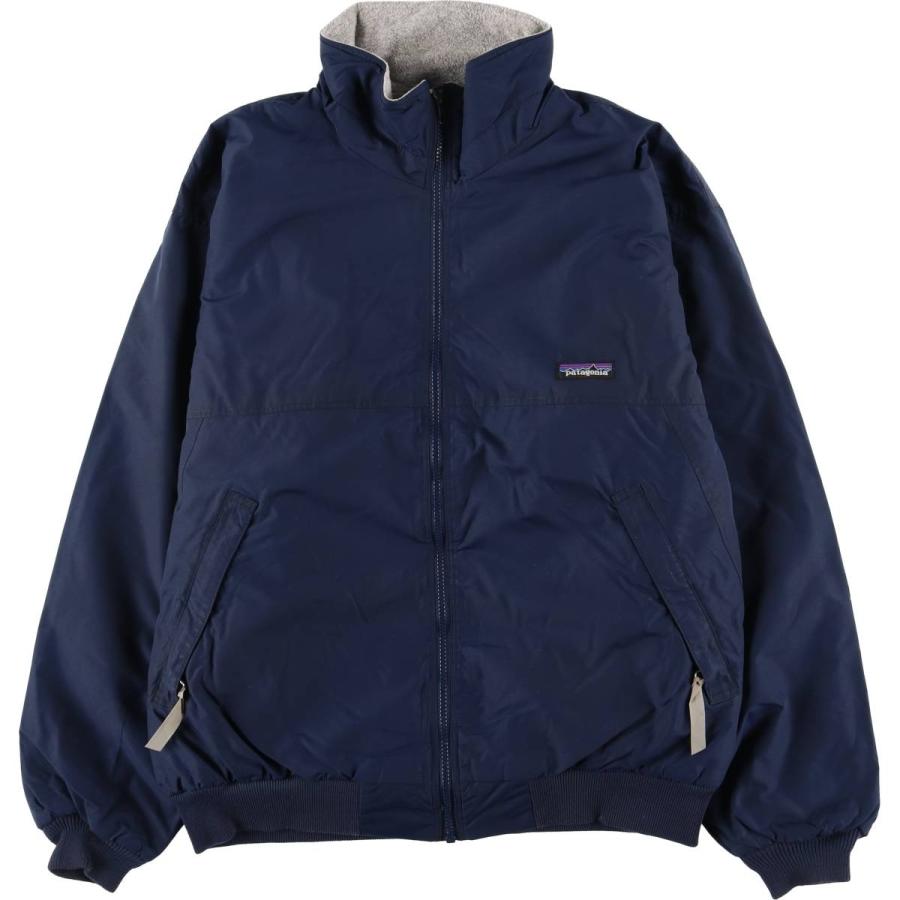 メンズ 90s パタゴニア シェルドシンチラジャケット メンズ サイズXL ロゴ
