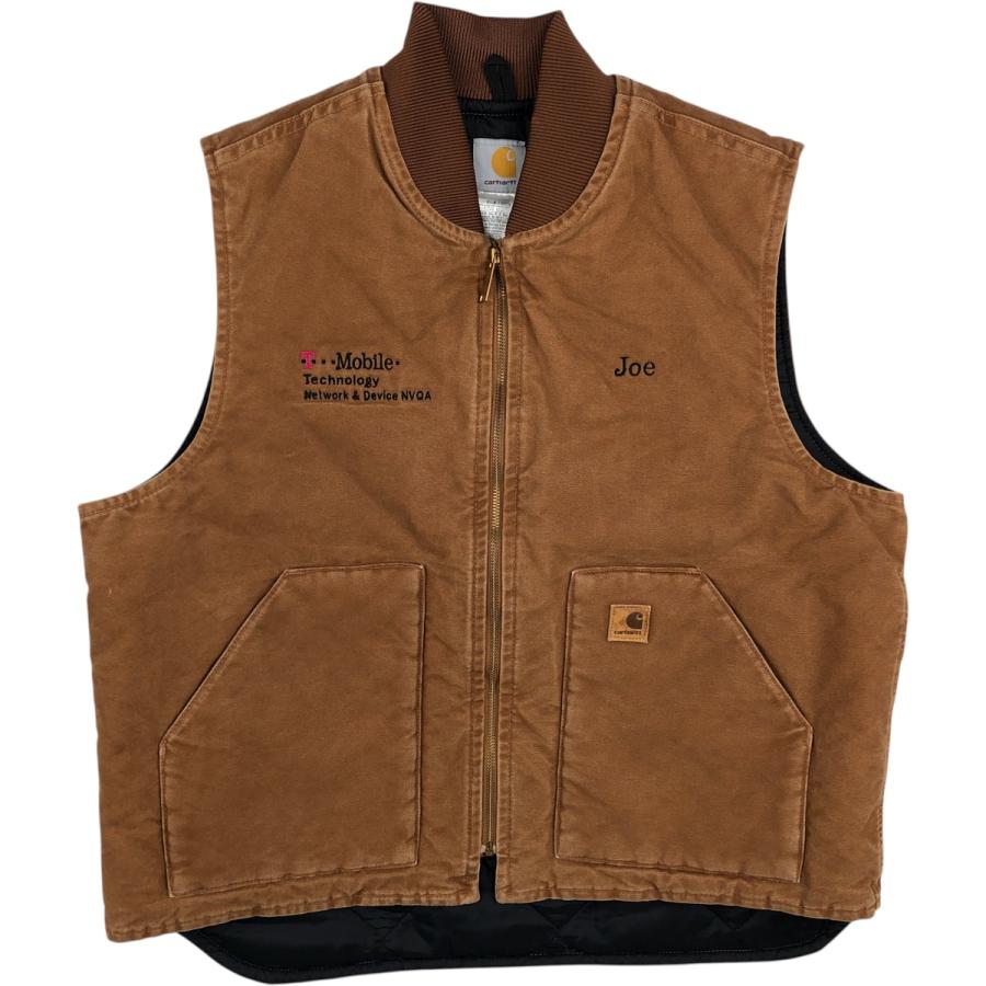 Carhartt（カーハート） 古着 クラシックベスト ダックベスト メンズXL 