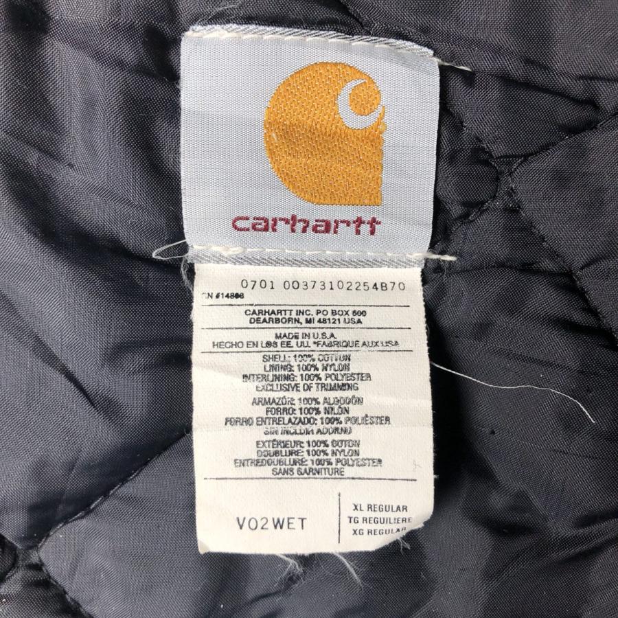 Carhartt（カーハート） 古着 00年代 クラシックベスト 中綿入り