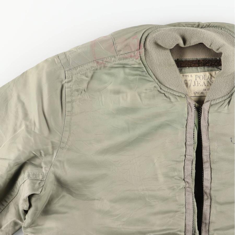Polo Jeans Company MA-1フライトジャケット 古着 90~00年代 ラルフローレン POLO JEANS COMPANY MA-1タイプ 中綿