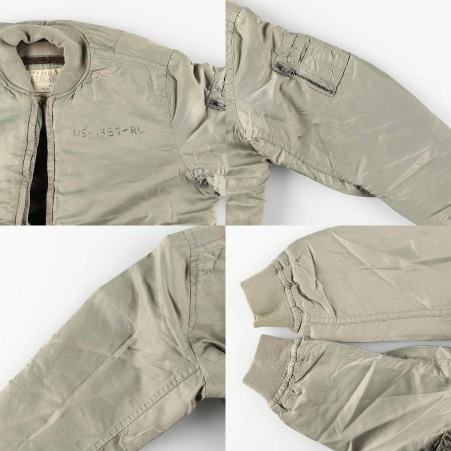 古着 90~00年代 ラルフローレン POLO JEANS COMPANY MA-1タイプ 中綿