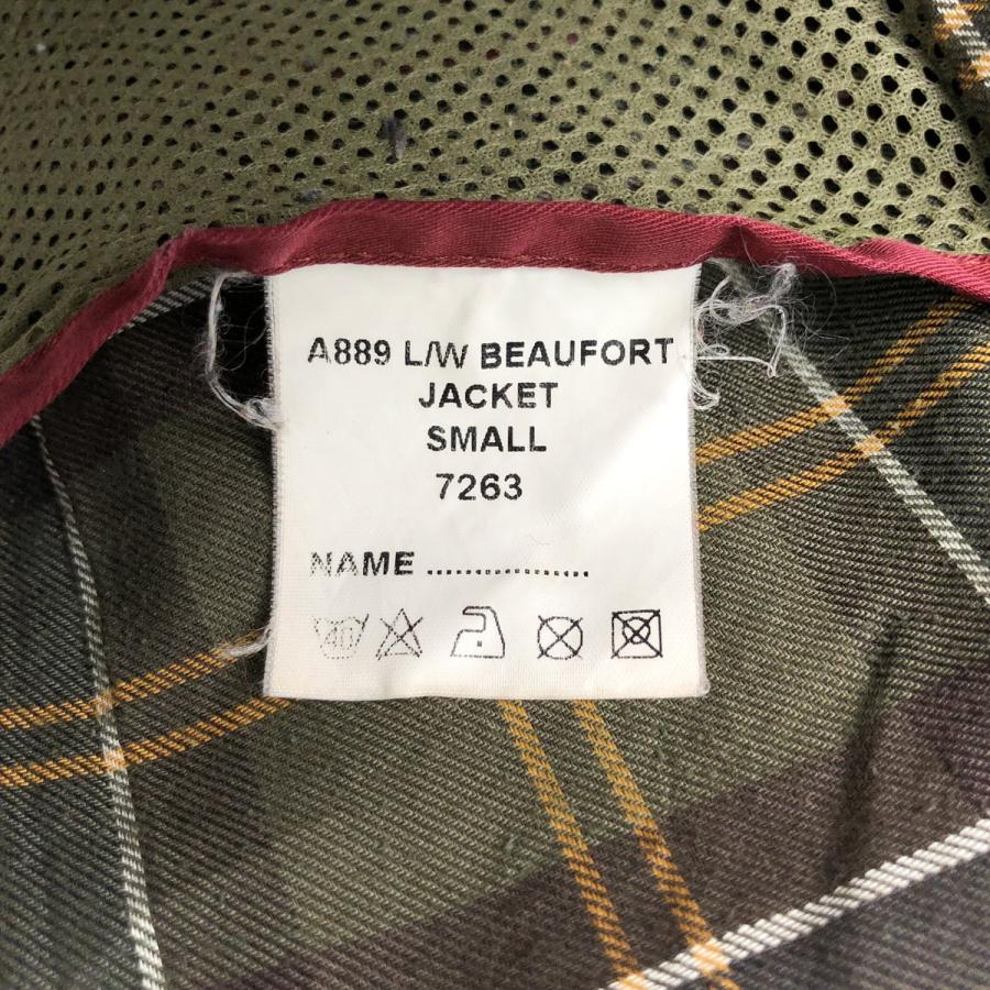 古着 バブアー Barbour A889 L/W BEAUFORT JACKETノンオイル コットン