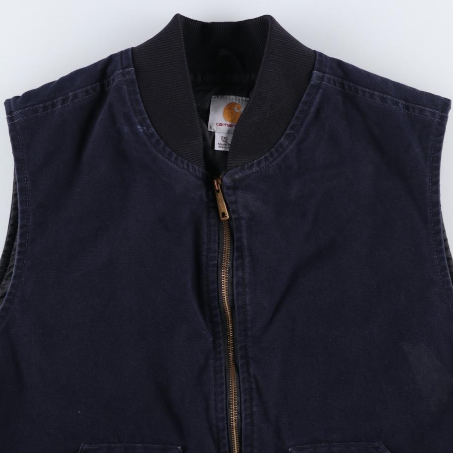 Carhartt（カーハート） 古着 クラシックベスト 中綿入り ダックベスト
