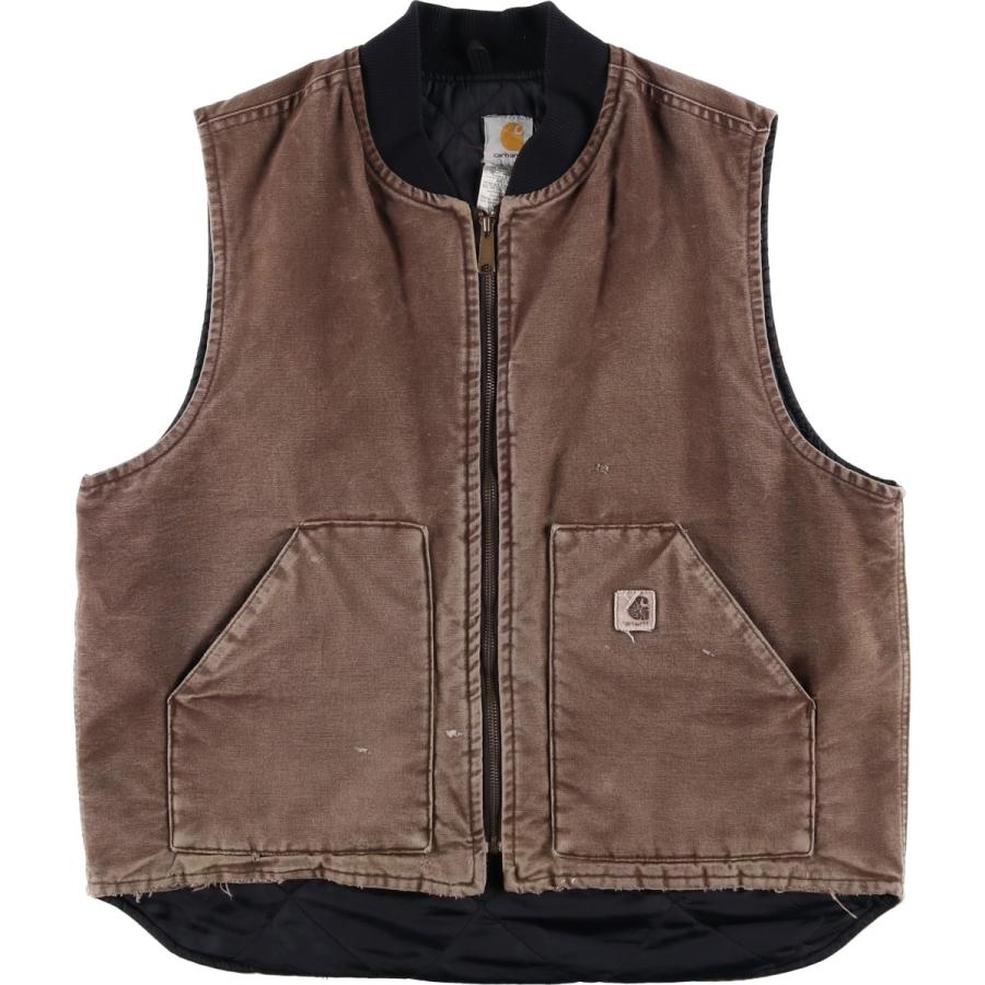 Carhartt（カーハート） 古着 00年代 クラシックベスト 中綿入り