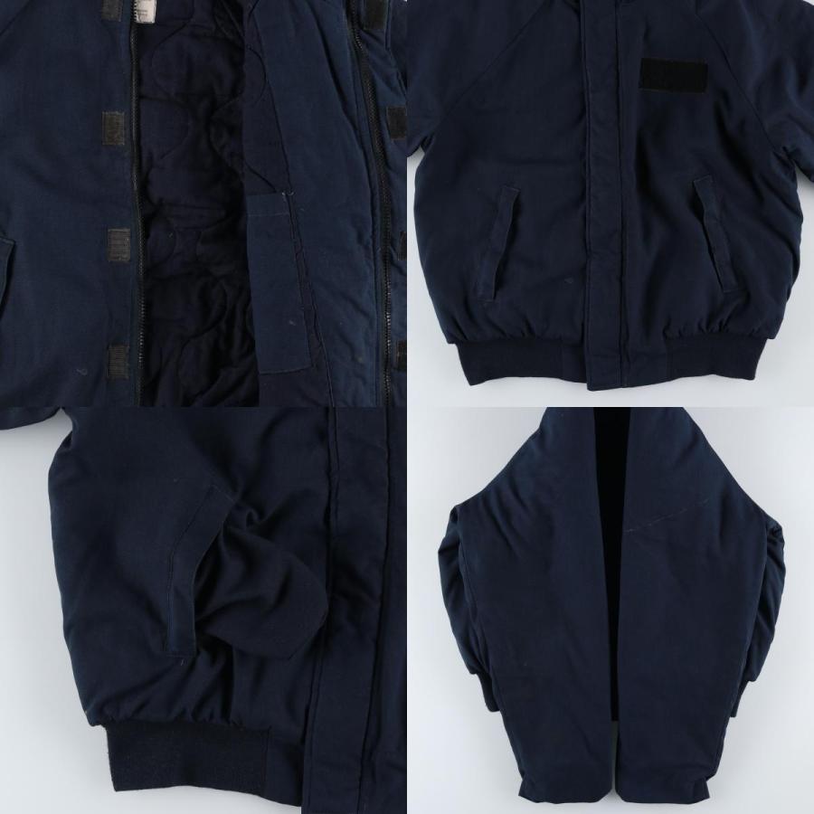古着 00年代 米軍実品 バックステンシル入り シップボードジャケット