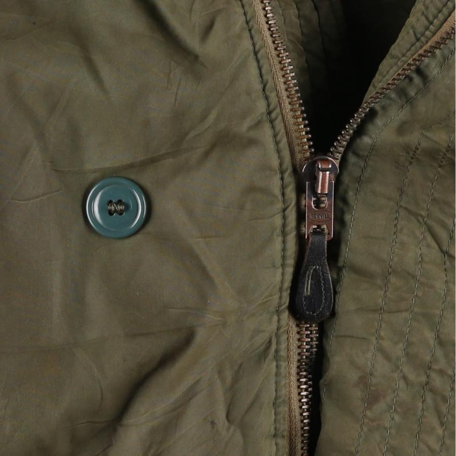 古着 70年代 米軍実品 N-3B MODIFIED コヨーテファー 中綿入り