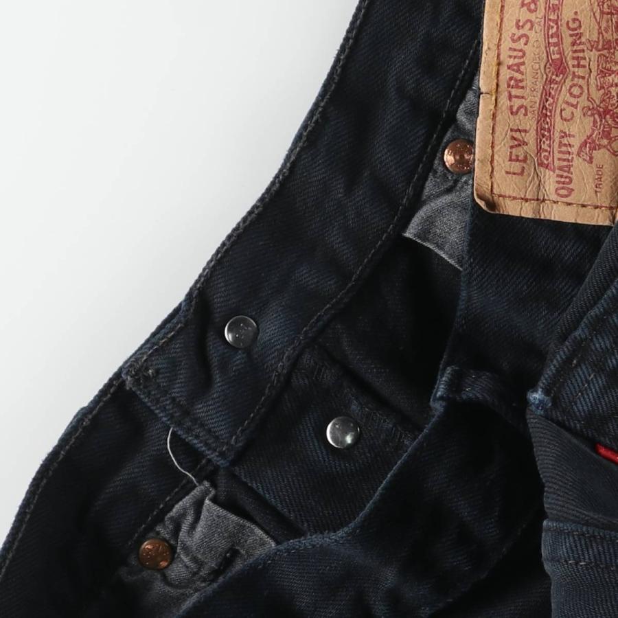 古着 90年代~ リーバイス Levi's リーバイス501 ユーロモデル ブラックデニム ストレートデニムパンツ メンズw30相当 ヴィンテージ/evb033752 Levi's（リーバイス） 古着 90年代~ リーバイス501 ユーロモデル