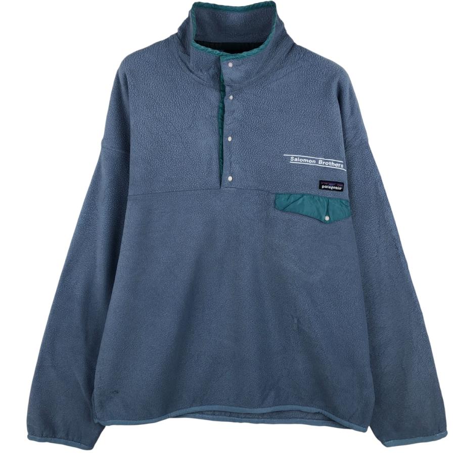 古着 パタゴニア Patagonia アドバタイジング フリースプルオーバー ポルトガル製 メンズL相当/evb034092 patagonia（パタゴニア） 古着 アドバタイジング フリースプルオーバー
