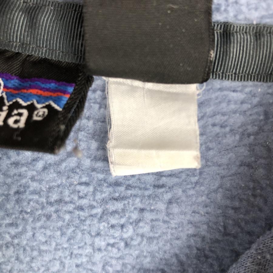 patagonia（パタゴニア） 古着 アドバタイジング フリースプルオーバー