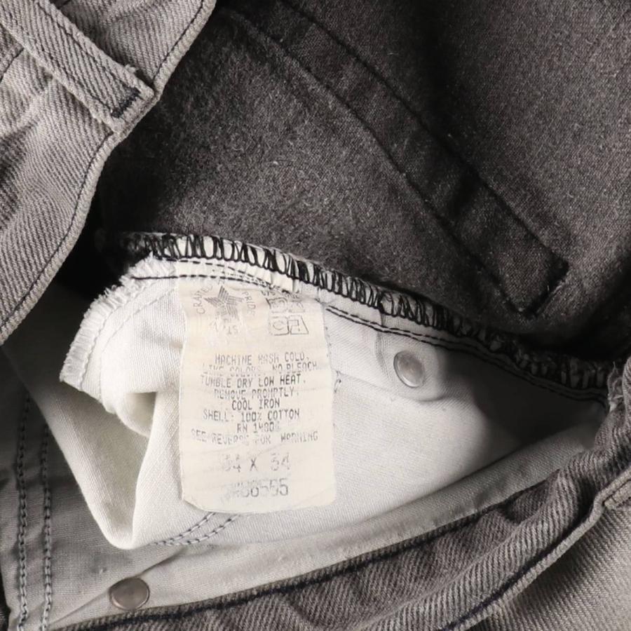 Carhartt（カーハート） 古着 90年代 ブラックデニム テーパードデニム