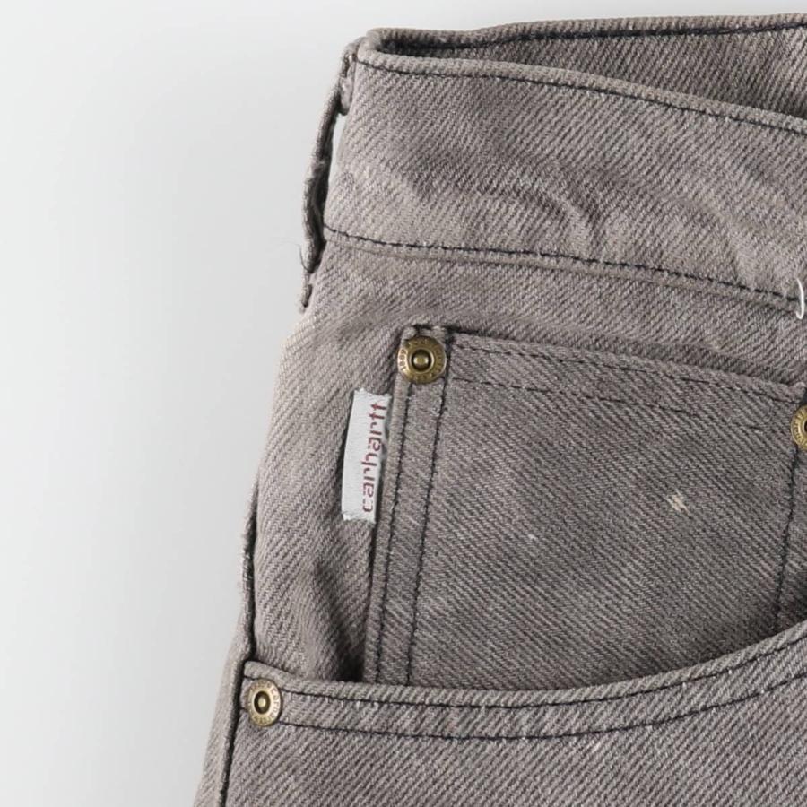 Carhartt（カーハート） 古着 90年代 ブラックデニム テーパードデニム