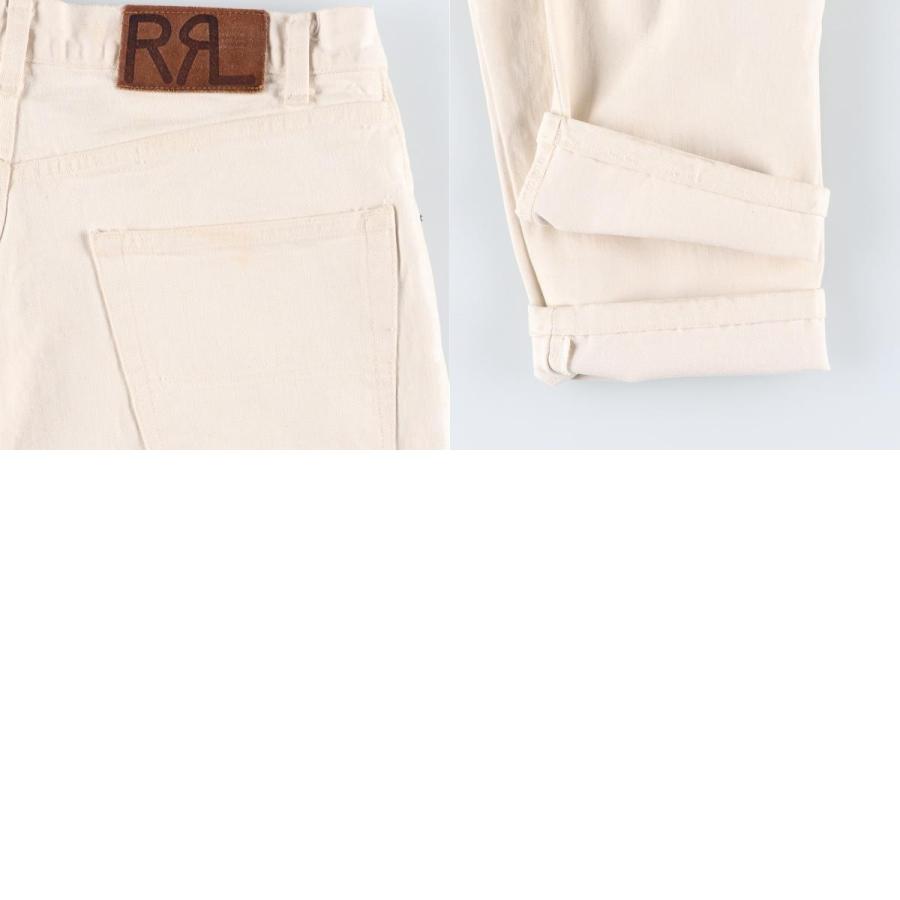 古着 90年代 ラルフローレン RRL ダブルアールエル ホワイトデニム 